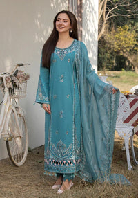 Embroidered Lawn Suits Unstitched 3 Piece Unstitched  - ALLYs - KS006