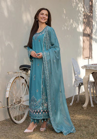 Embroidered Lawn Suits Unstitched 3 Piece Unstitched  - ALLYs - KS006