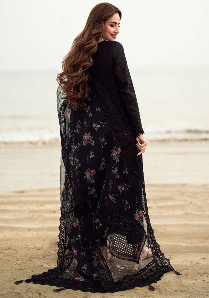 Embroidered Lawn Suits Unstitched 3 Piece Unstitched  - NUREH - KS009